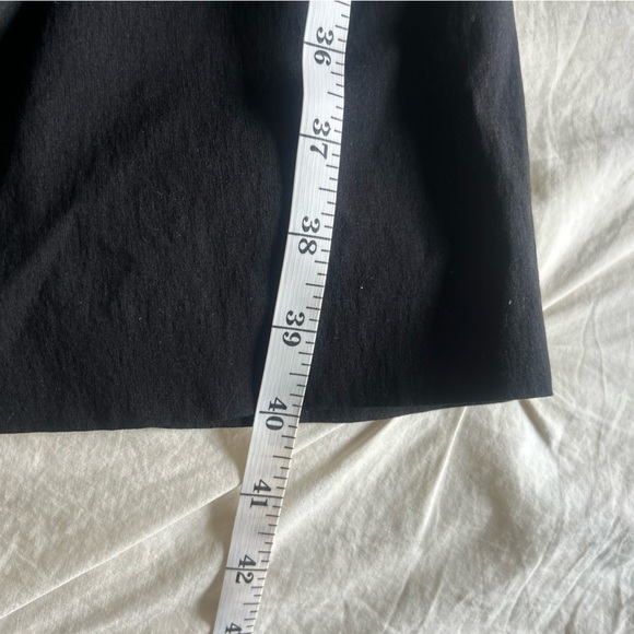 Le Chateau Womens Small Black Ruched Sheath Bodycon Midi Dress - Picture 2 of 5